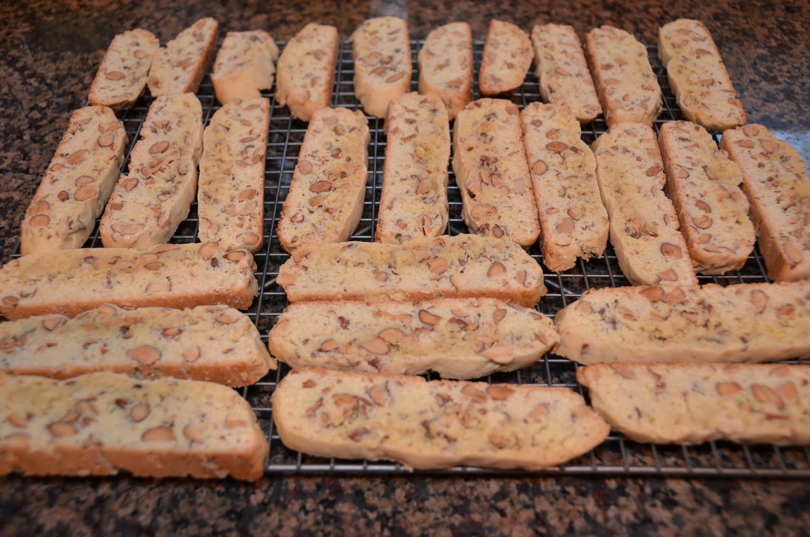 Playing with Flour Almond biscotti