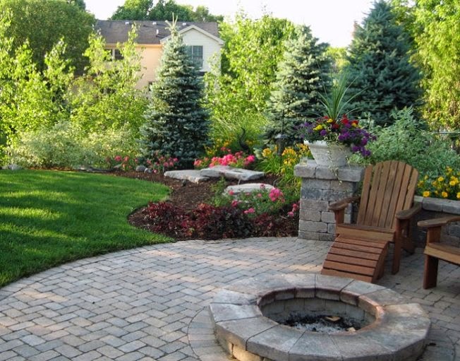 Backyard Landscape Ideas with Patio | HOME ARCHITEKTURE