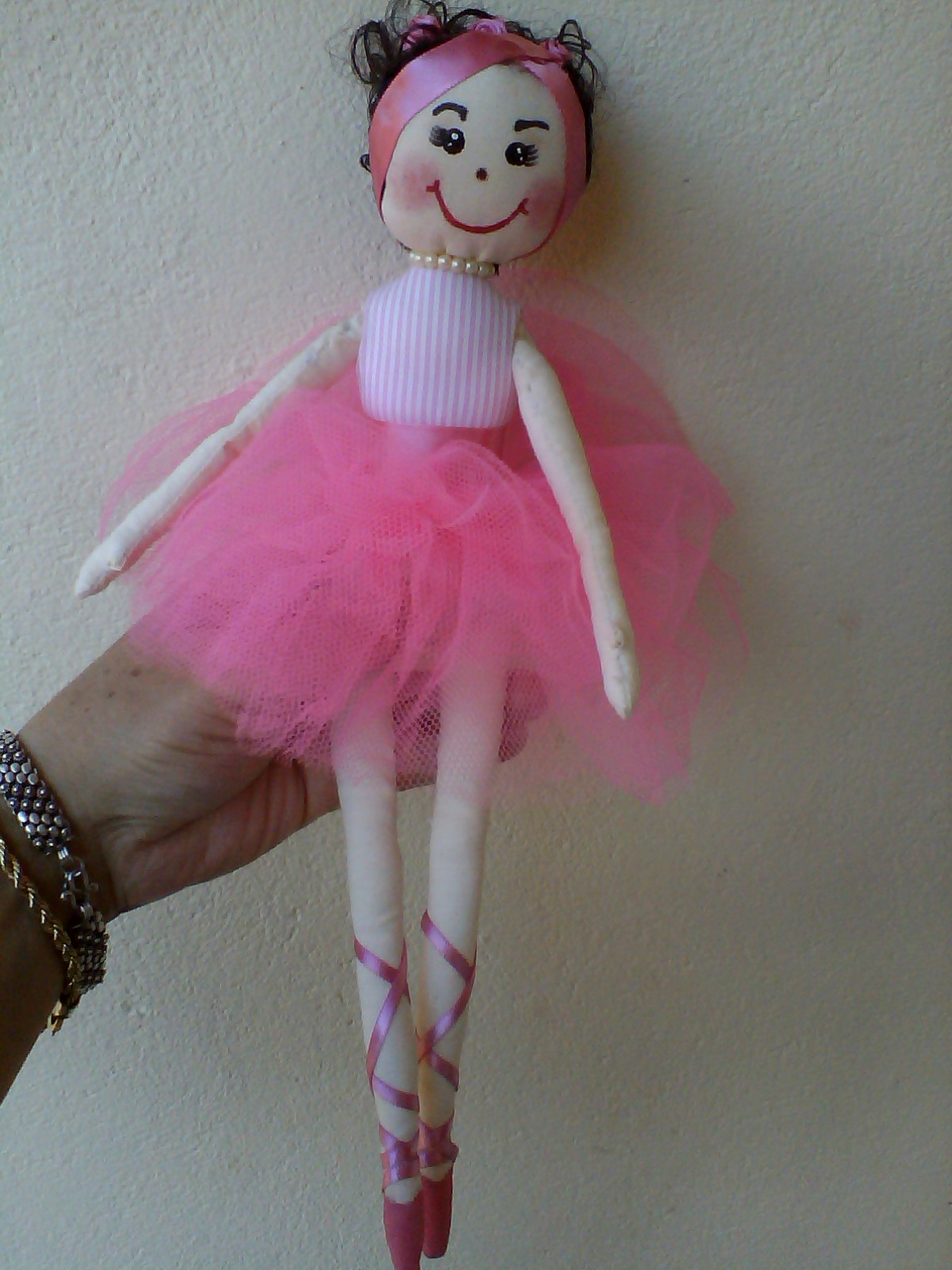 saia de tule para boneca