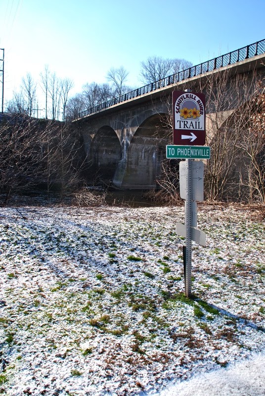 Southeastern PA Hiking Perkiomen Trail Valley to Collegeville