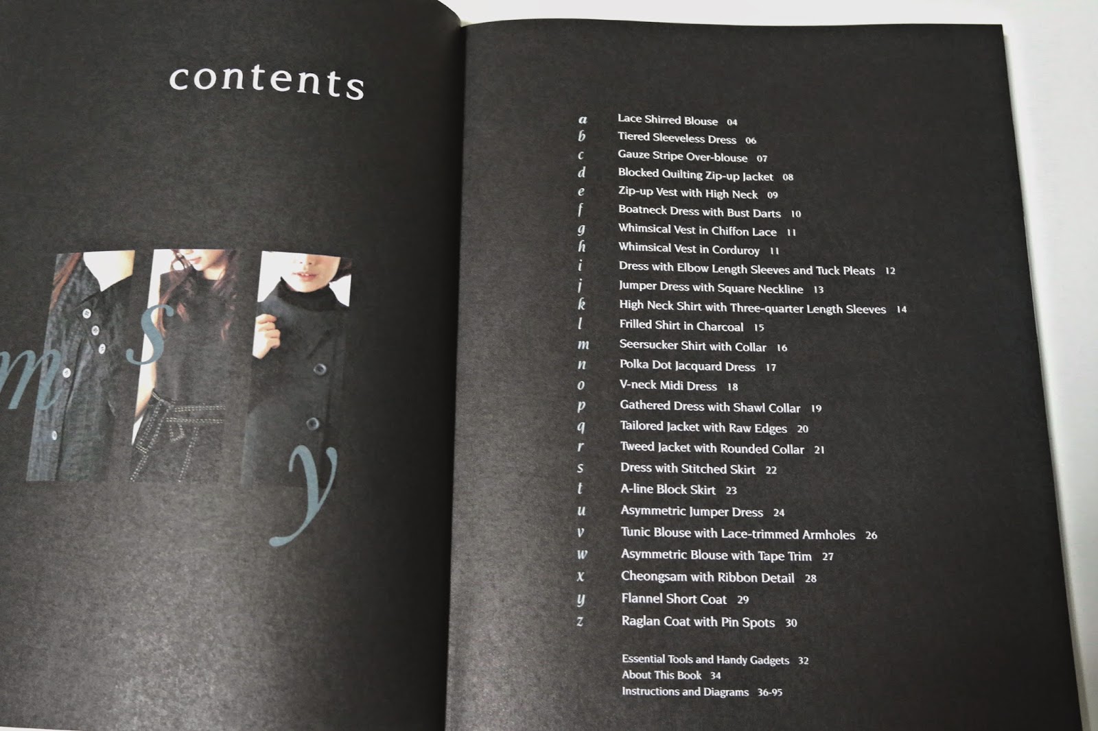 mommy sew pretty Japanese Sewing Book Review Basic Black by Sato