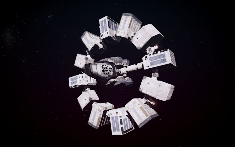 Interstellar Endurance Spaceship