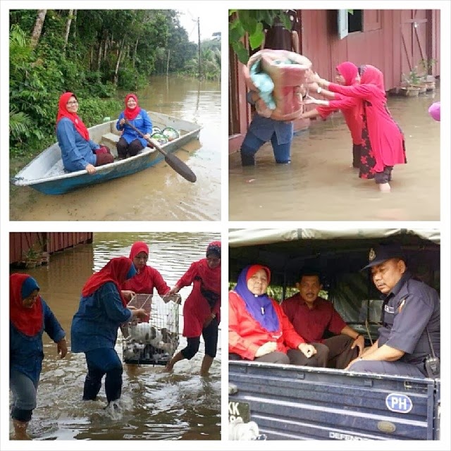 Nakhoda Kuale ABBY ABADI BERTUNGKUS LUMUS MEMBANTU MANGSA BANJIR