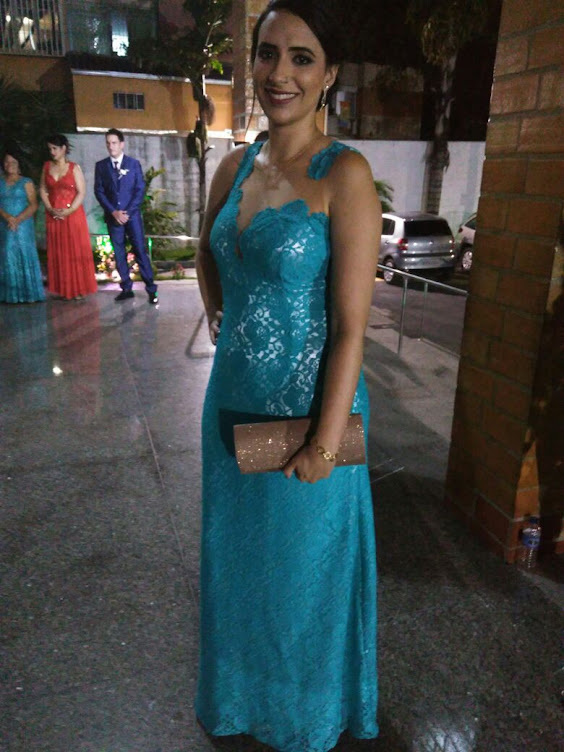 vestido de renda