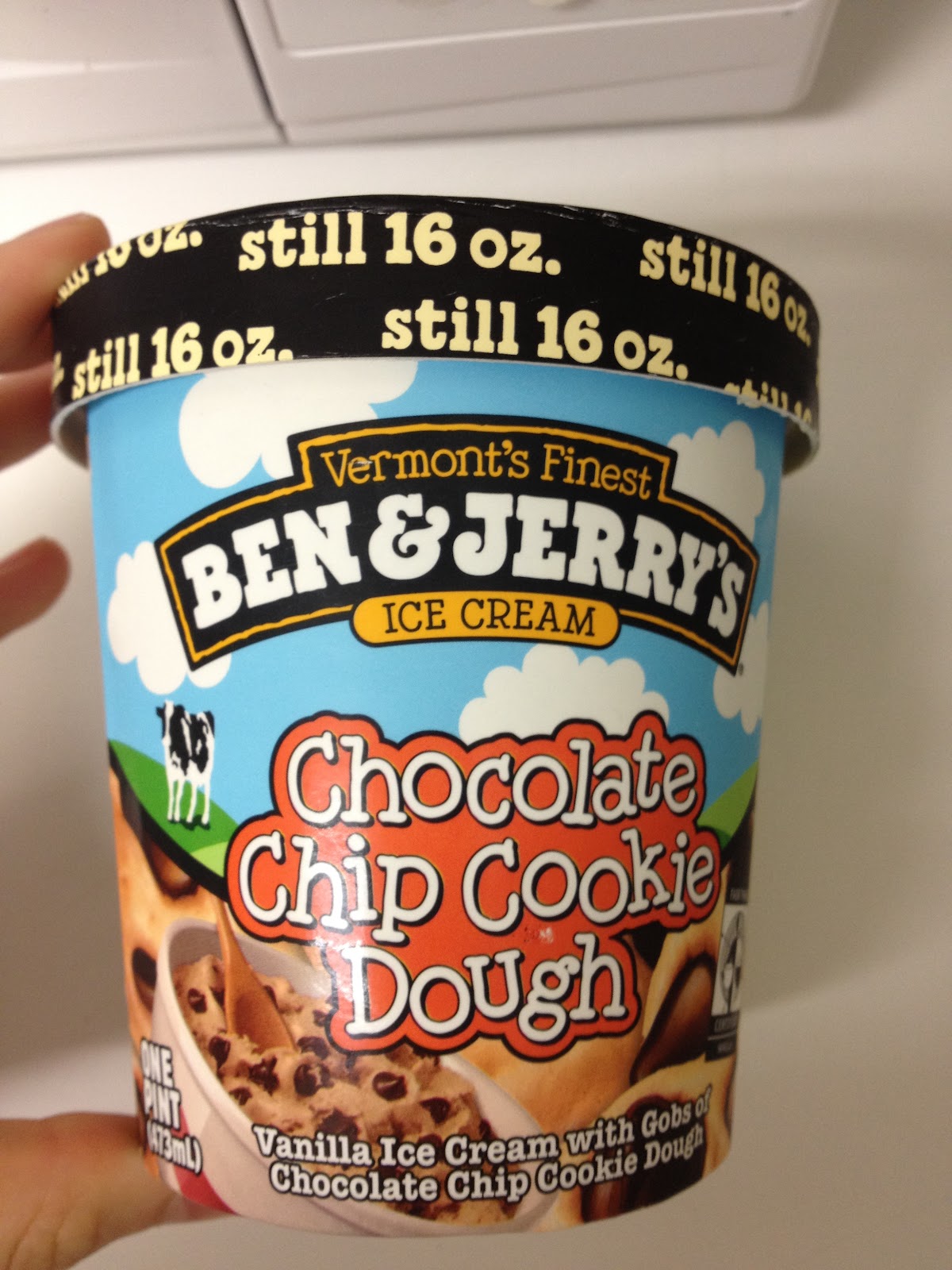 Eating Every Ben and Jerry's Ice Cream Flavor Chocolate Chip Cookie Dough!