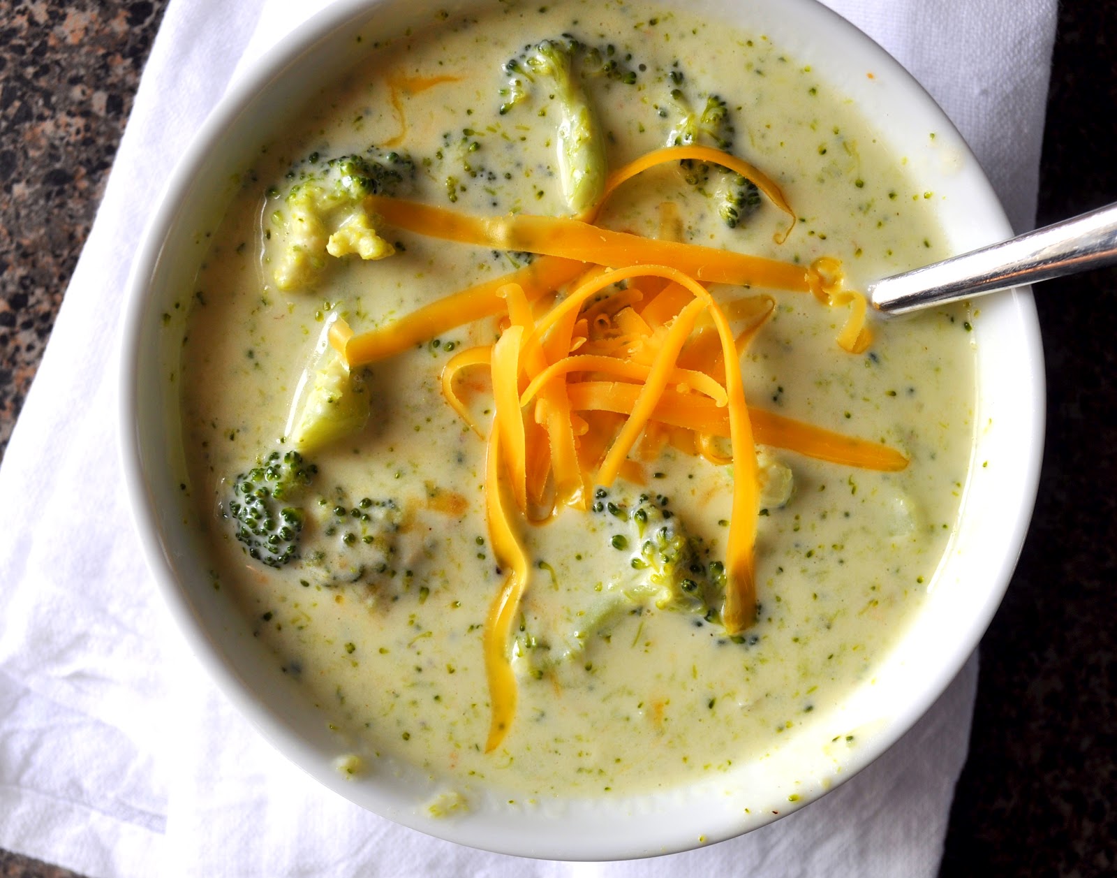 BREANNA'S RECIPE BOX Broccoli Cheese Soup