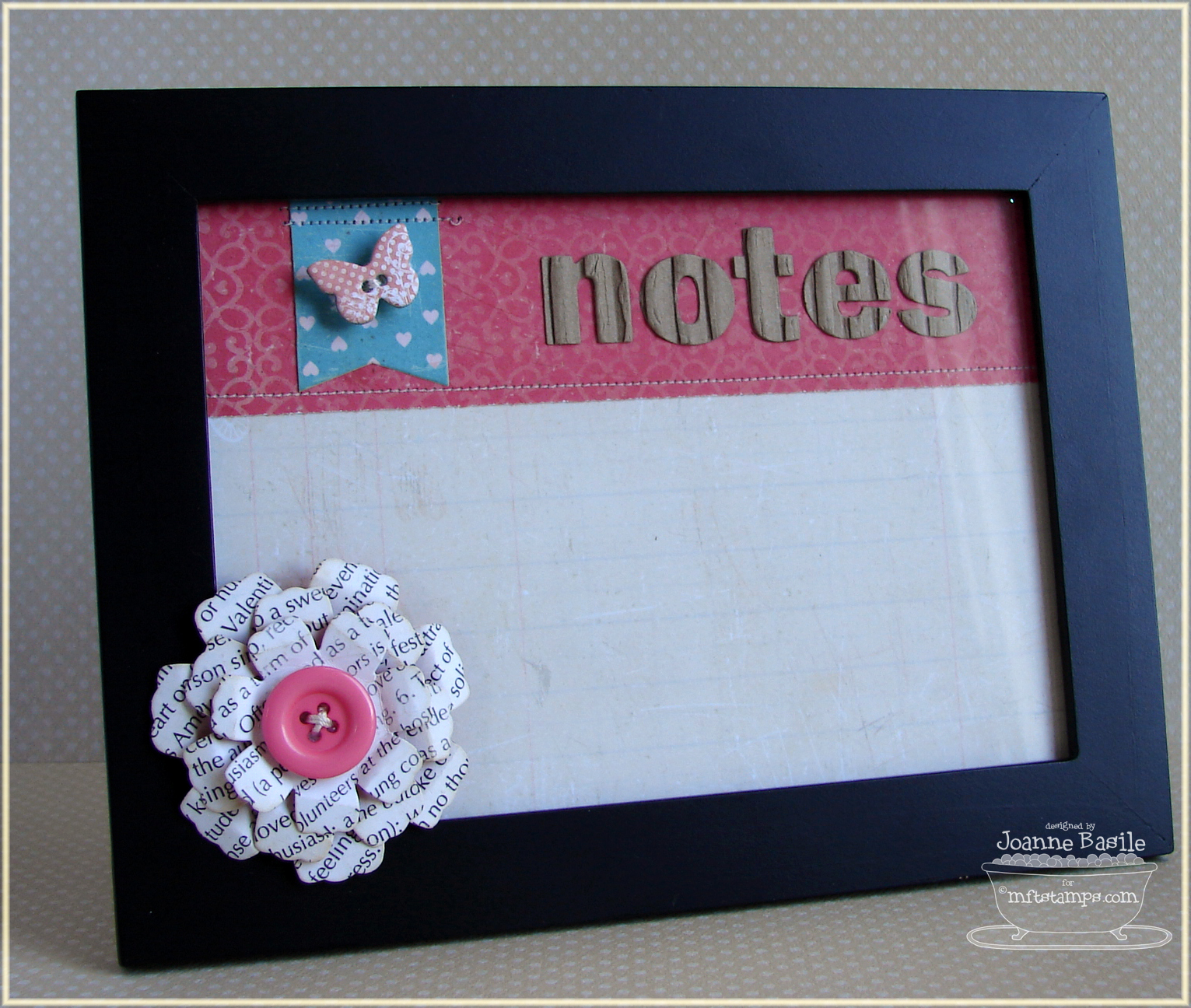 ...just a little something.... Photo Frame Whiteboard