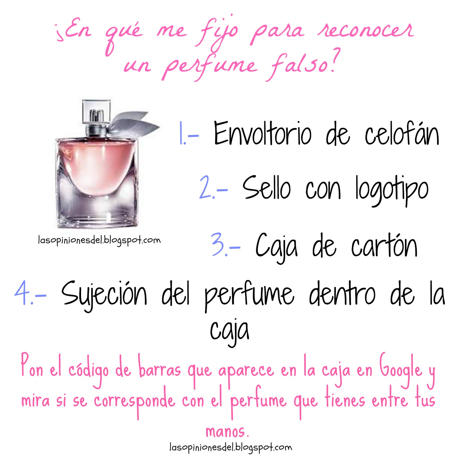 Las Opiniones De Lucía ¿Cómo saber si un perfume es original?