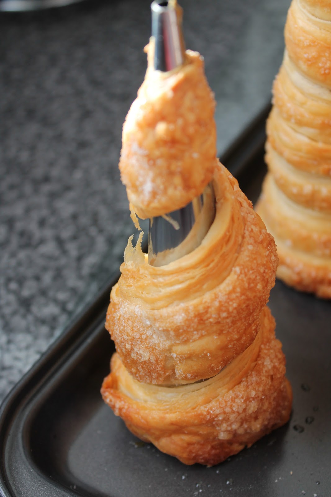 Aurea Femella Bakes Cream Horns With Creme Chantilly