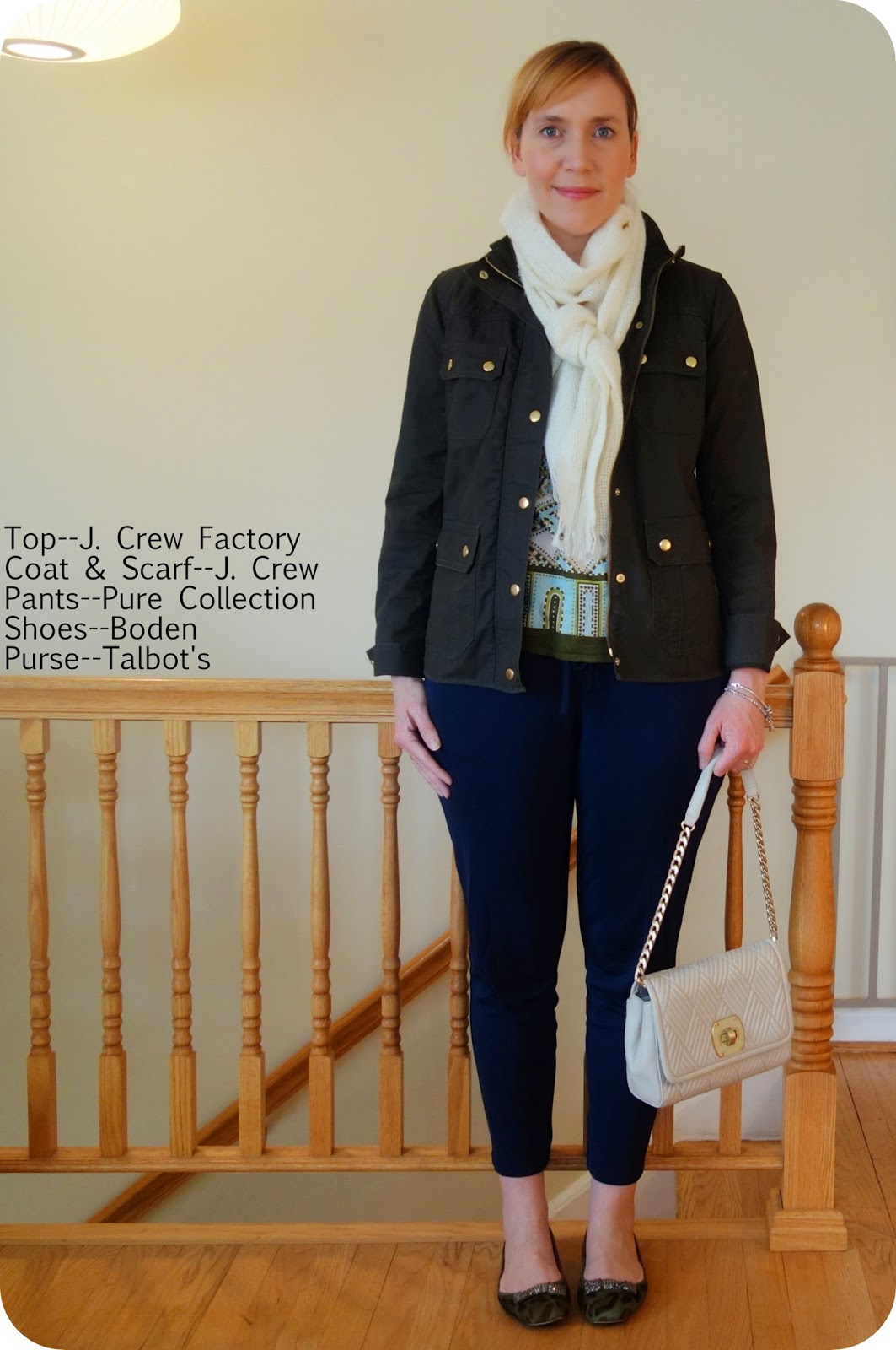 My Superfluities OOTDs Three Pairs of Pants and One Purse.