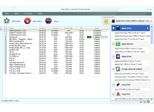 Any Video Converter Ultimate 4.4.2 Multilanguage With Patch Any+video+converter+2