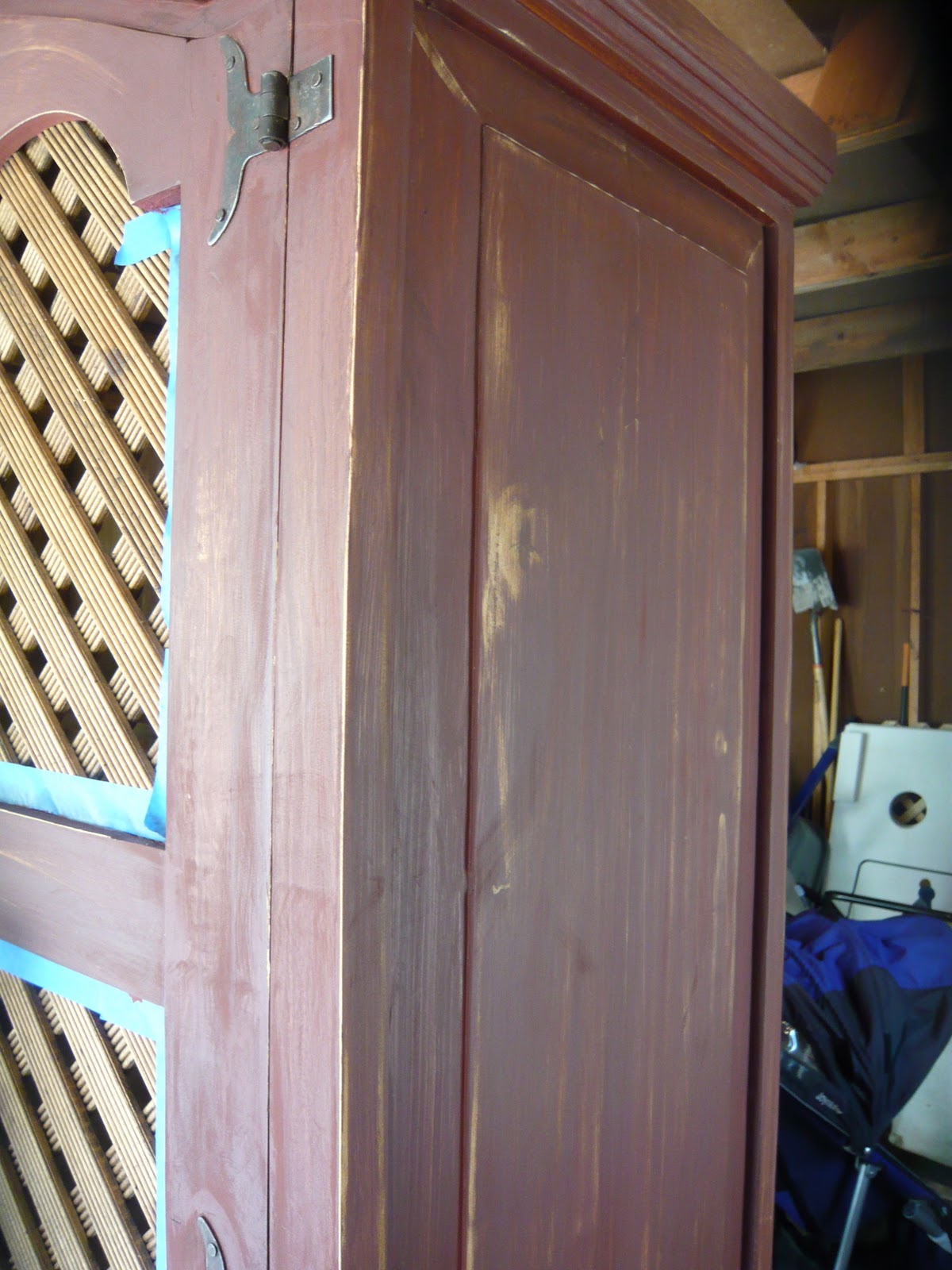 Designing Domesticity How to Refinish a Pine Armoire