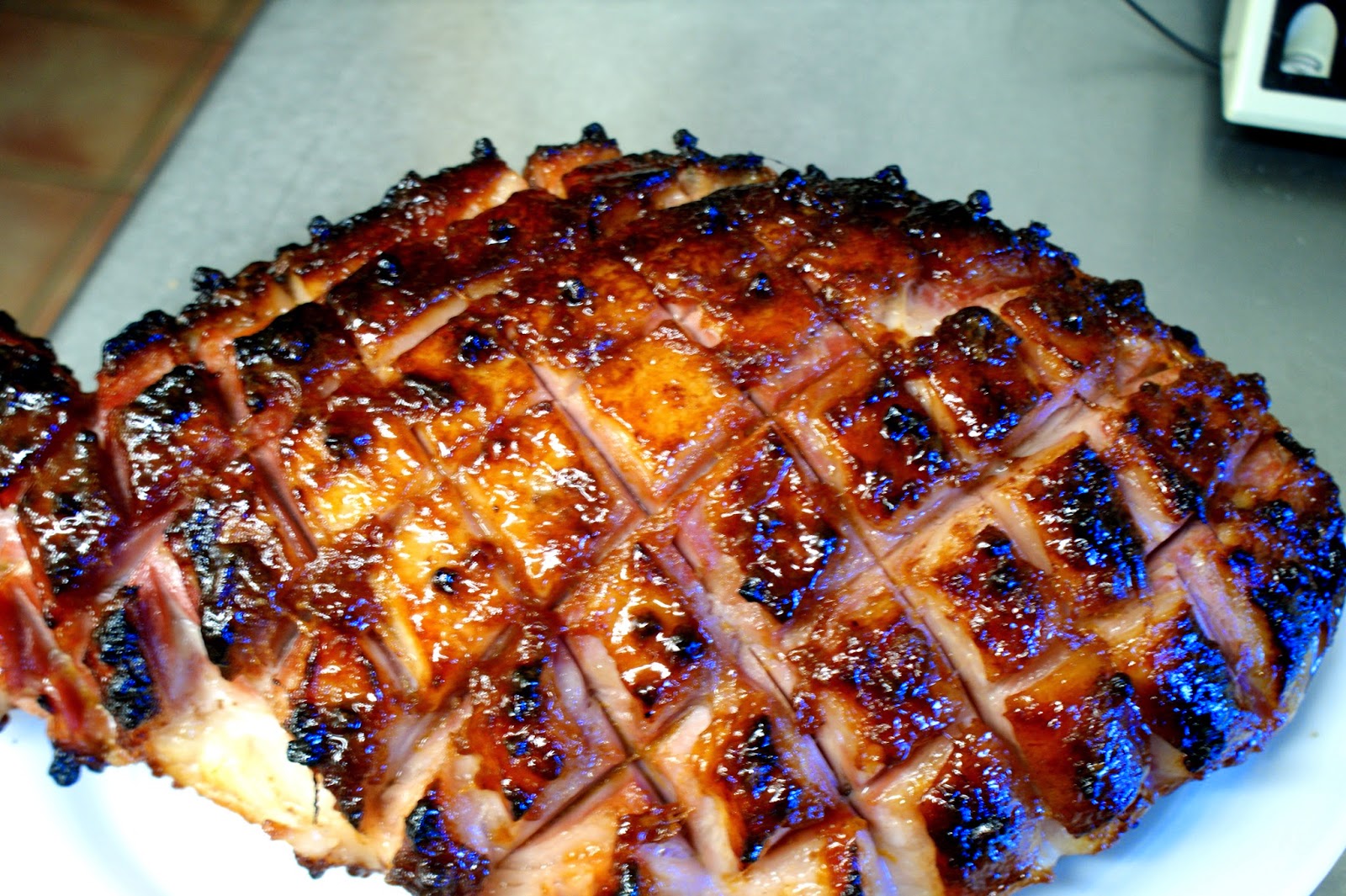 Mustard Sherry Glazed Ham Recipe Cooking Signature