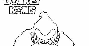 Donkey Kong Coloring Pages | All Free Coloring Page For Kids