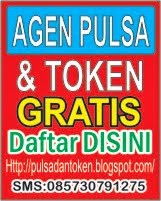 DICARI AGEN PULSA & TOKEN