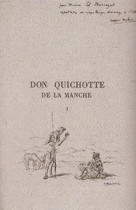 Miguel de Cervantes y el Quijote de la Mancha EDICI%C3%93N+FRANCESA,+BERTHOLD+MAHN