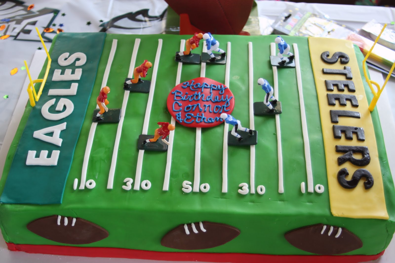 Sweet Treats by Jennifer Yeomans Christy, LLC Football Field Cake