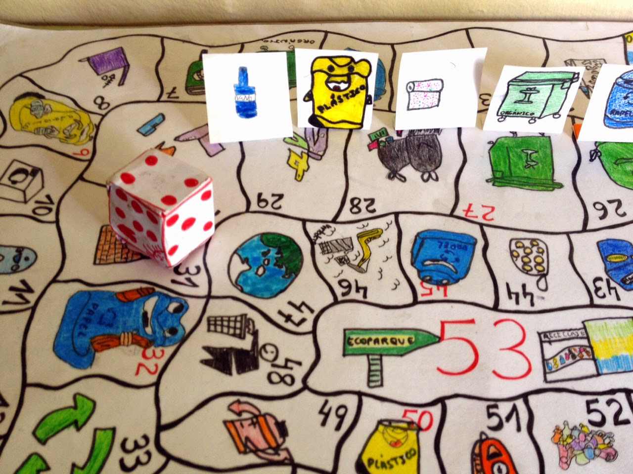 el juego del reciclaje