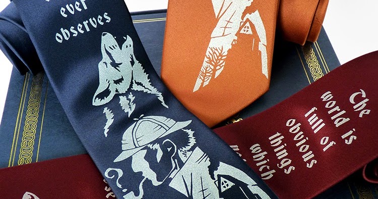 literary neckties