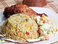  Coconut Fried Rice , Nigerian food tv, nigerian coconut fried rice, coconut rice, nigerian food recipes
