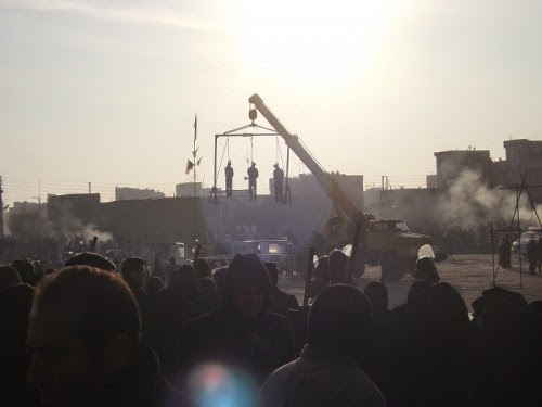 Medieval punishments: public hanging in Iran