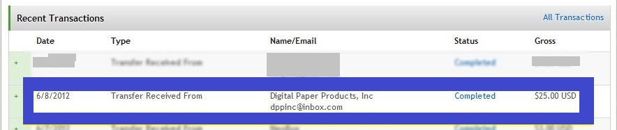 Payment Proofs