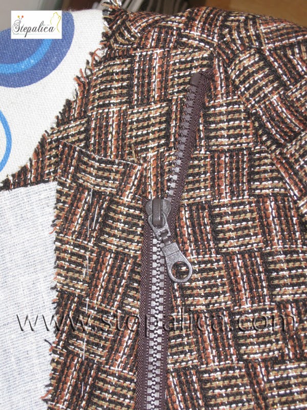 Štepalica How to shorten a jacket zipper