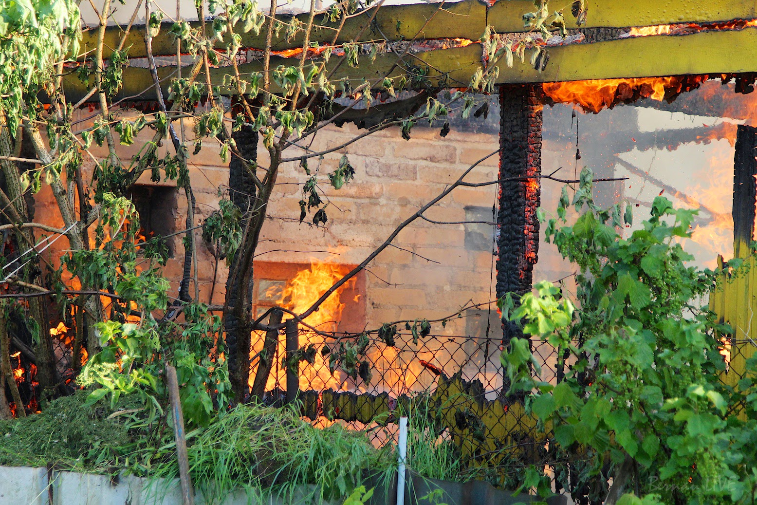 Bernau: Grosseinsatz der Feuerwehr - Bungalow Brand... 14 Bernau LIVE - Dein Stadtmagazin für Bernau bei Berlin