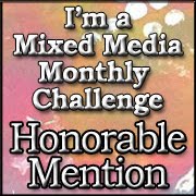 So proud to be chosen  as an Honourable Mention