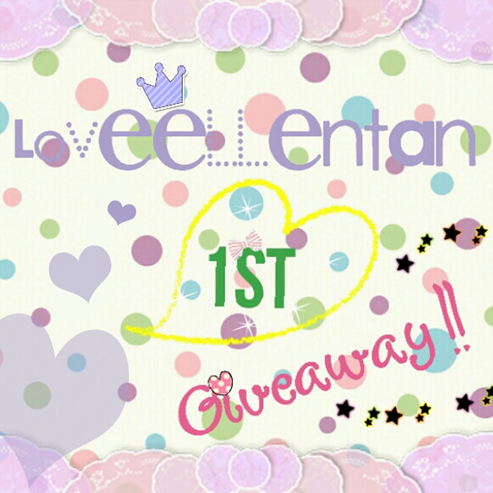 http://loveellentan.blogspot.com/2014/01/loveellentan-1st-giveaway.html