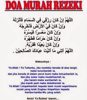 Doa Murah Rezeki