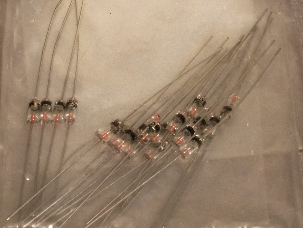 Sold 1N60 germanium diodes £0.99 for 10 One One Two.....