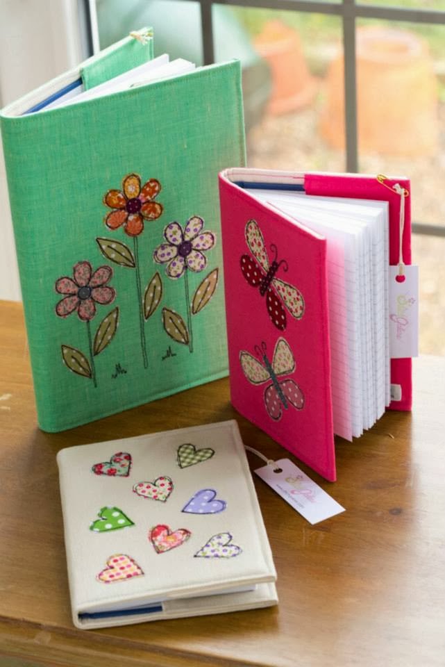 Stitch Galore Embroidered Notebooks / Journals