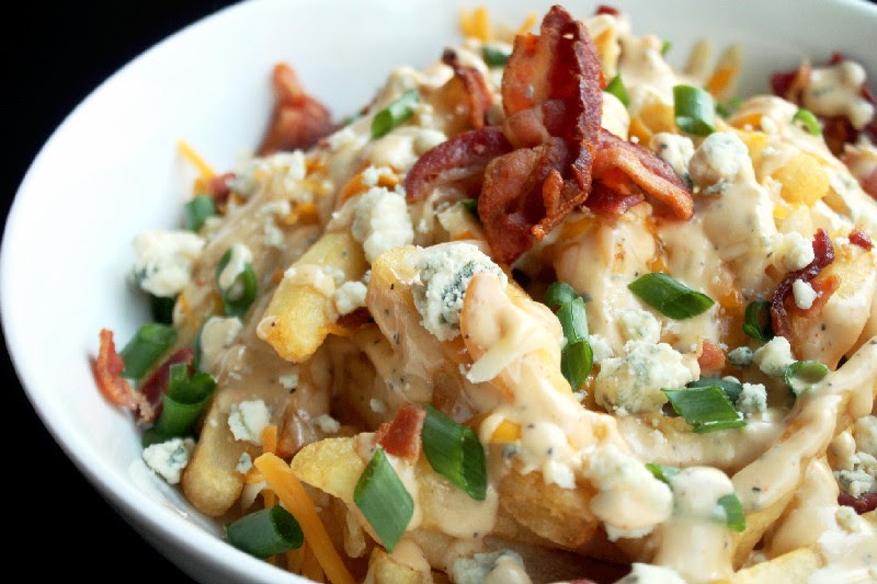 Creole Contessa Blue Cheese Bacon Fries