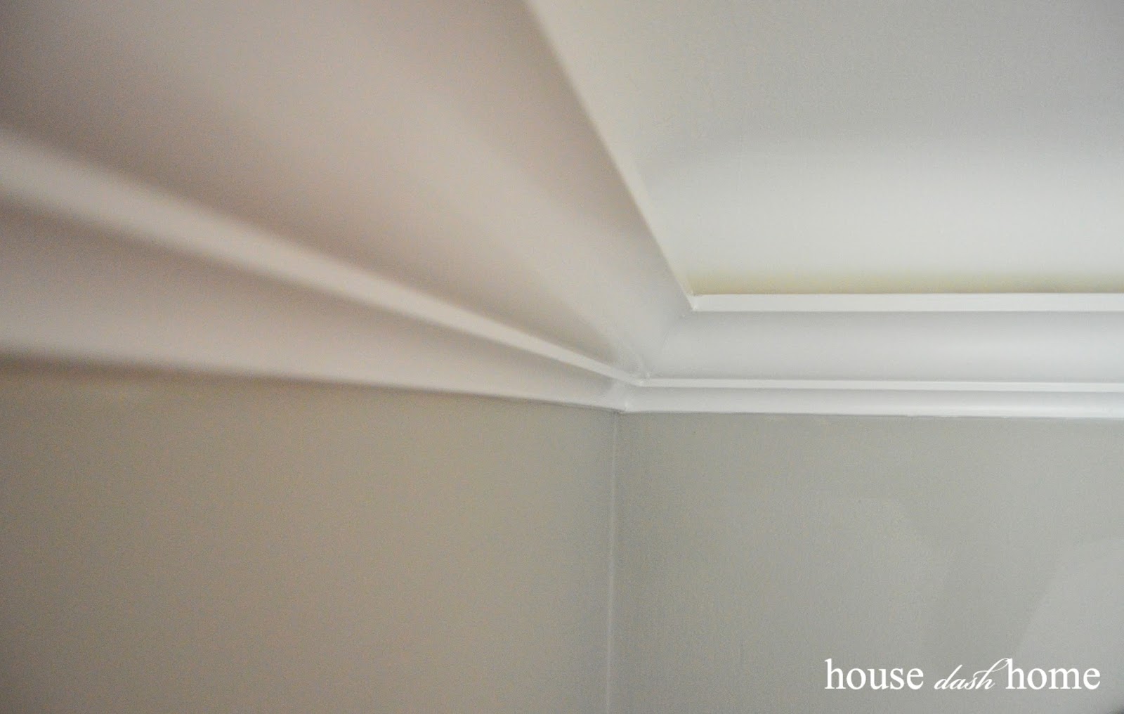 House Dash Home Adding Crown Molding To Coved Ceilings