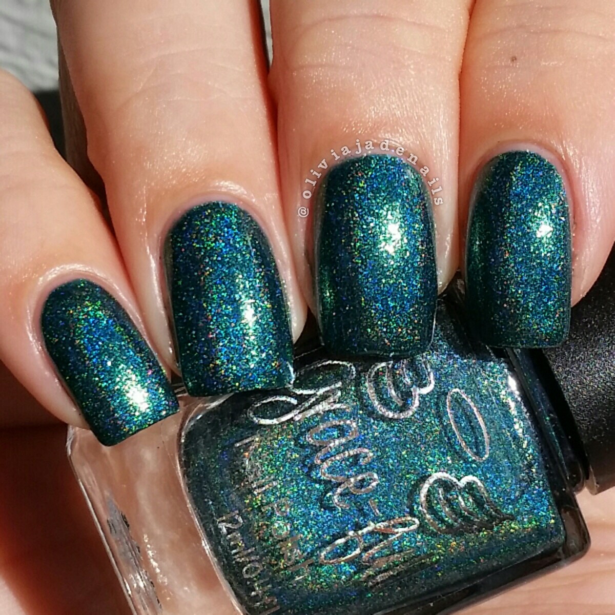 Grace-full Nail Polish Royal Forest Nymph swatched by Olivia Jade Nails