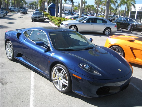 Dream Car Ferrari F430 Spider Blue