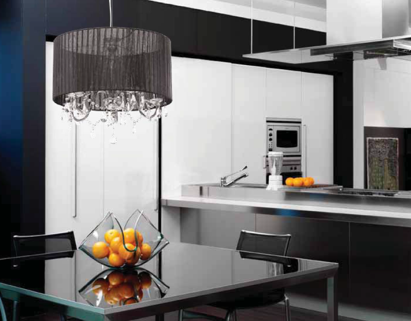 Lámparas colgantes para la cocina, a gusto de todos - Cocinas con estilo