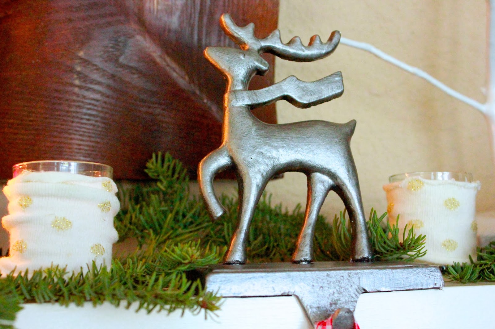 HOUSE OF FOUR Our Christmas Decor {Industrial Chic}