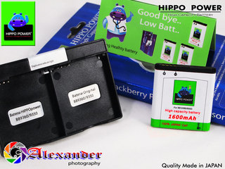 Baterai Blackberry Double Power EM1 Hippo Power Apollo 9360/ 9361