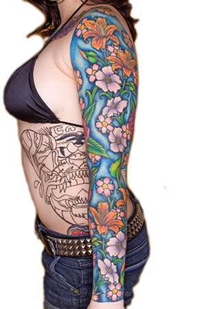 Inner Arm Female Tattoos