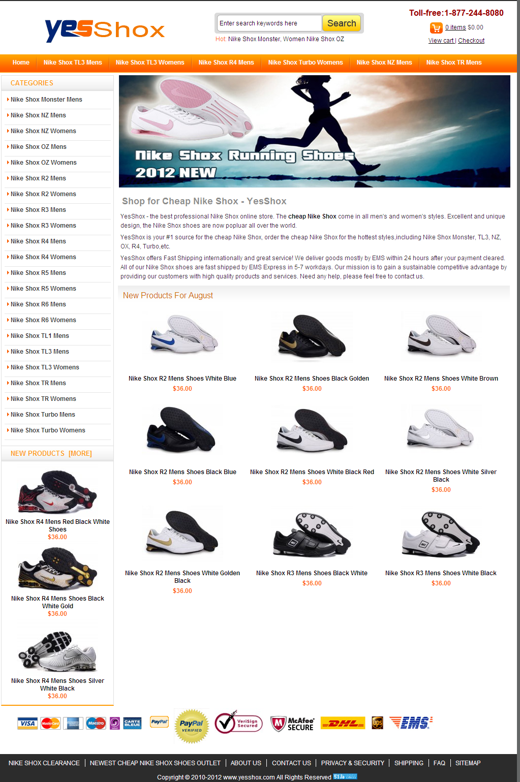 shox shoes outlet
