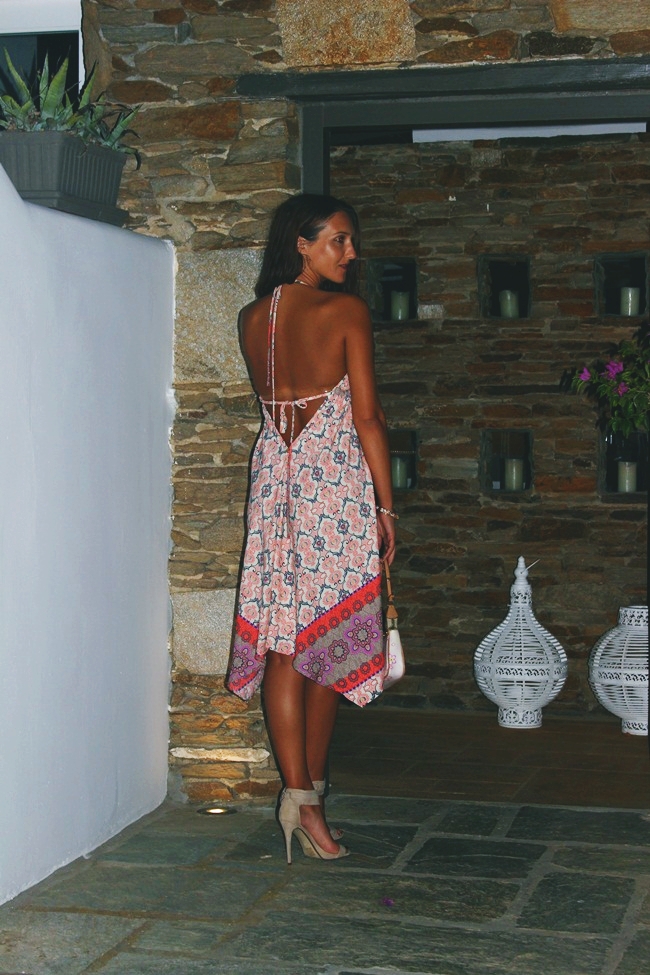 Island Chic How to wear asymmetric dress GLAM FAB HAPPY