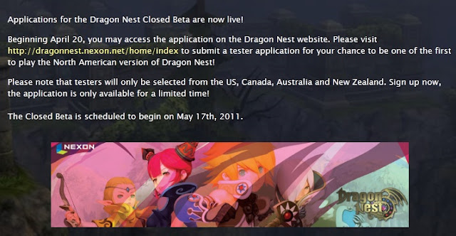 Dragon+nest+nexon+closed+beta+download