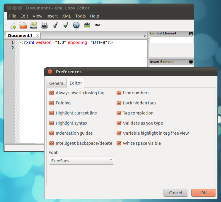 linux xml editor linux xml editor