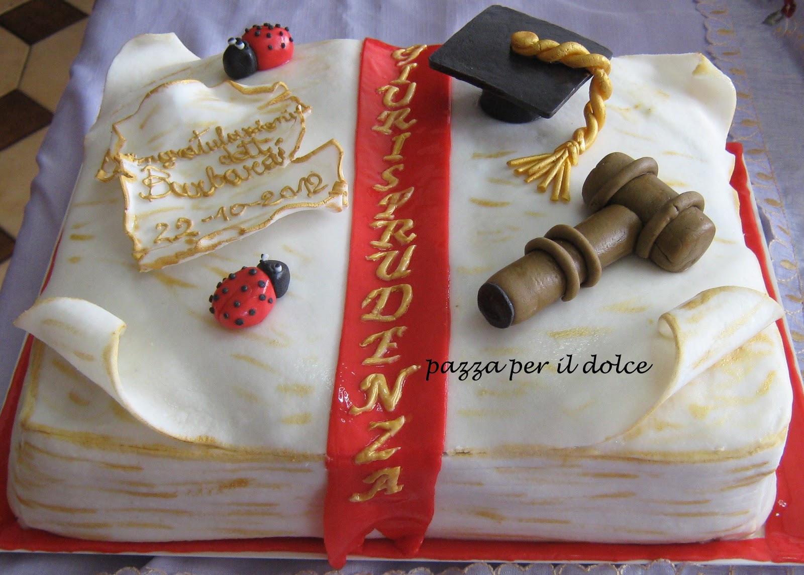 Pazza Per Il Dolce Torta Laurea