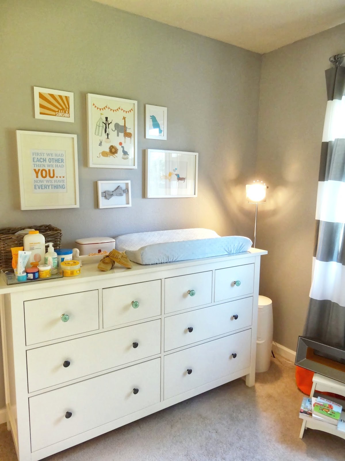 changing table light