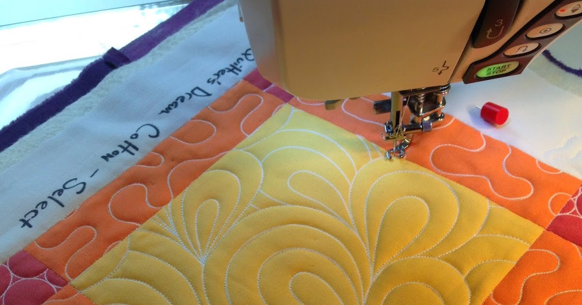 The Free Motion Quilting Project Testing Batting and Fabric