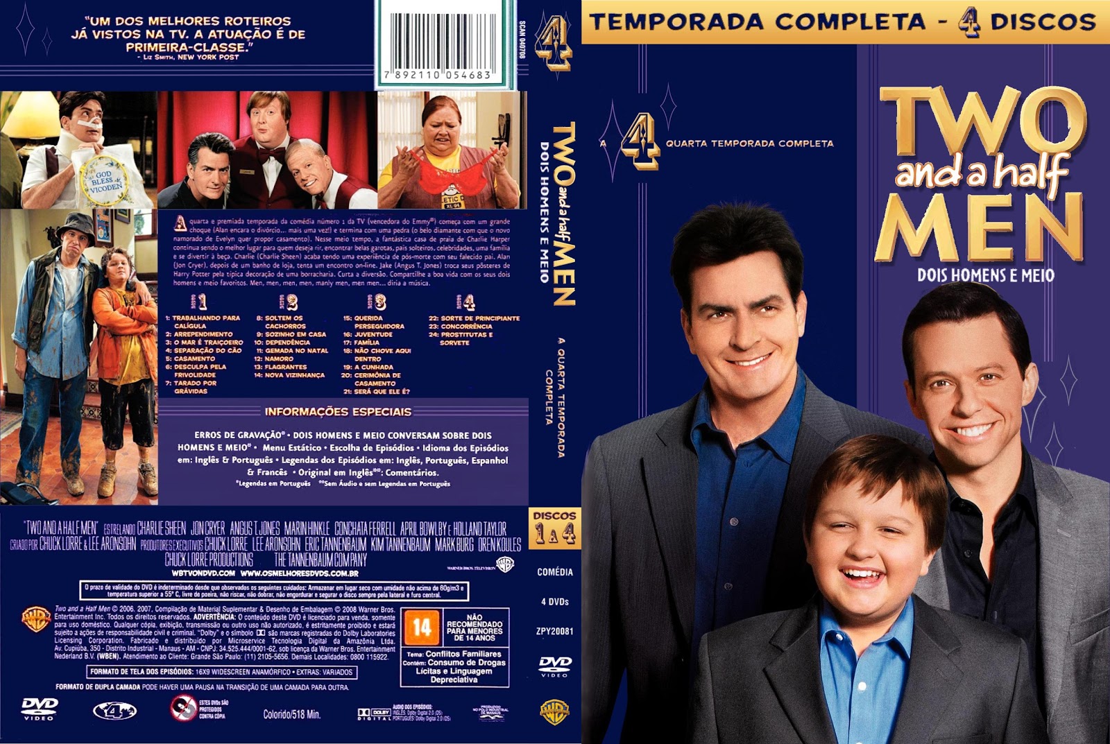 Two And a Half Men 7 Temporada - Erros de Gravao