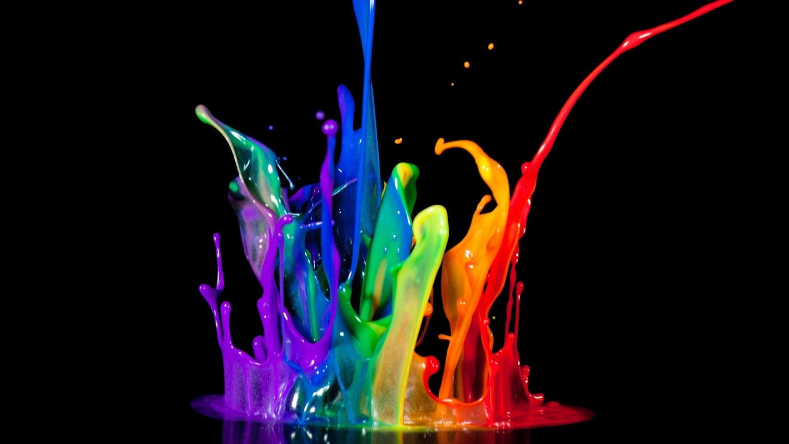 free wallpicz: Wallpaper Desktop Rainbow